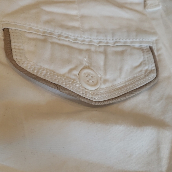 3/$30 PAPAYA Shorts with tan piping details - Picture 5 of 5